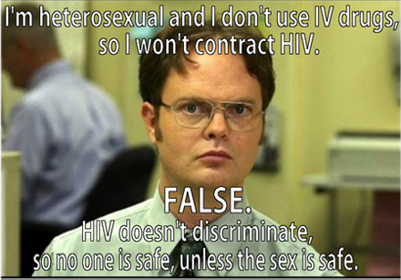 HIV loves every person equally